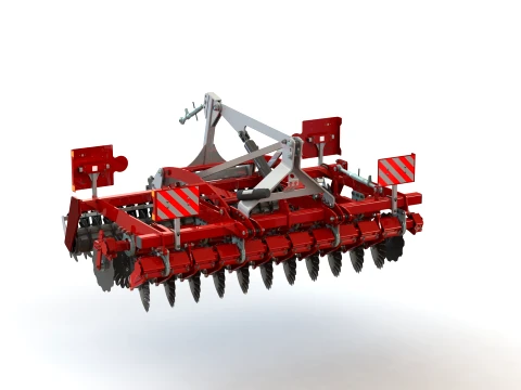 WG 0029-300 - Seedbed disc harow 3D Model