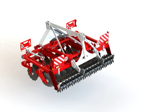 WG 0029-250 - Seedbed disc harow 3D Model