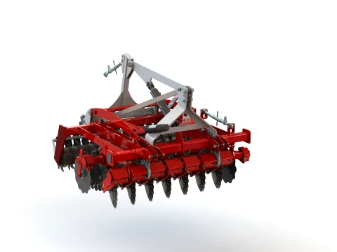 WG 0029-400 - Seedbed disc harow 3D Model