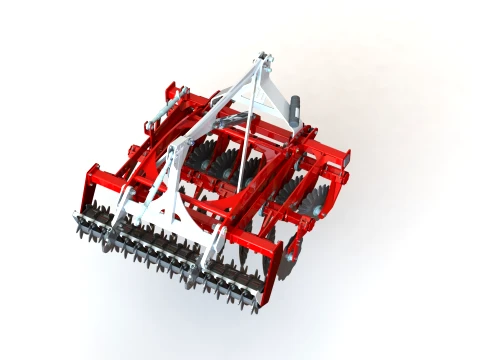 WG 0029 - Seedbed disc harow 3D Model