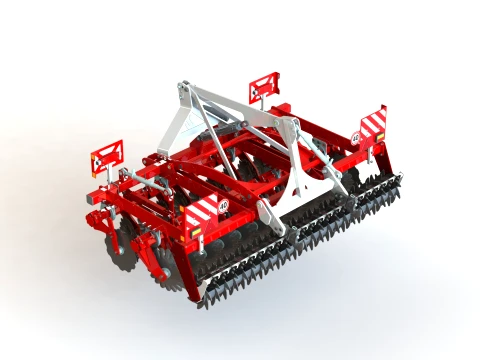 WG 0029 - Seedbed disc harow 3D Model