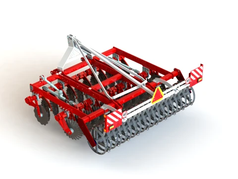 WG 0028 - Disc Harrow 3D Model