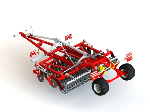 WG 0028 - Disc Harrow 3D Model