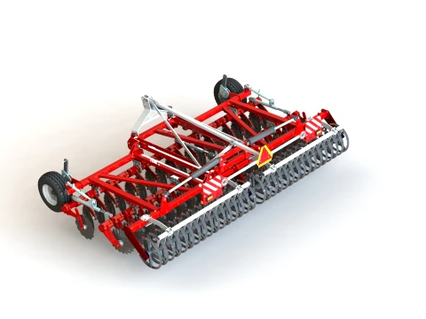 WG 0028 - Disc Harrow 3D Model