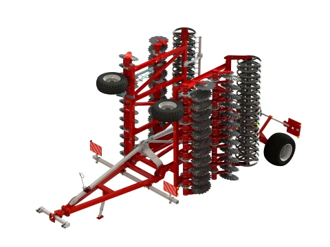 WG 0028 - Disc Harrow 3D Model