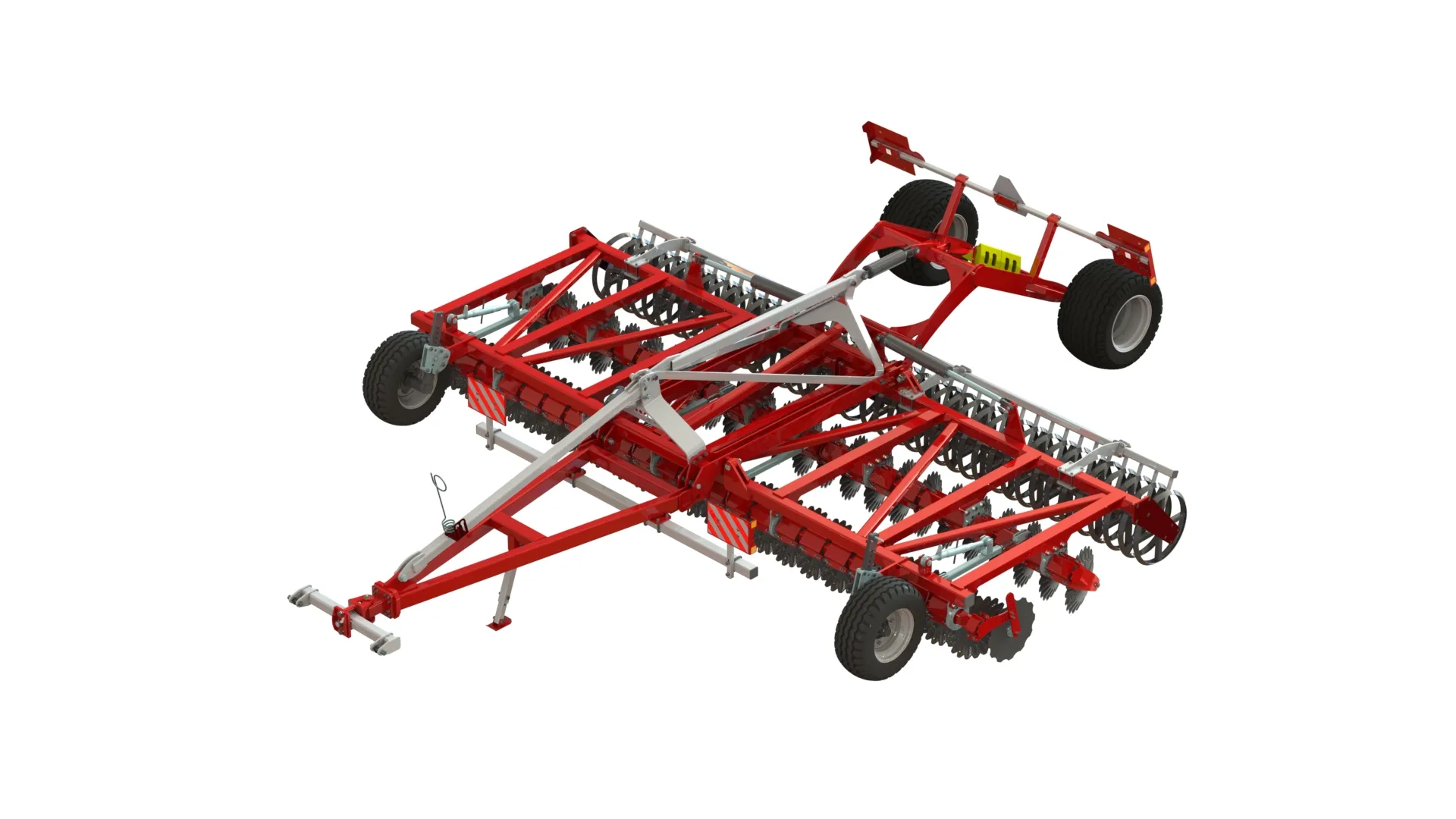WG 0028-600SMH - Disc Harrow 3D Model .c4d .max .obj .3ds .fbx .stl .blend 