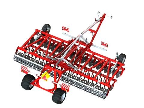 WG 0028-600SMH - Disc Harrow 3D Model
