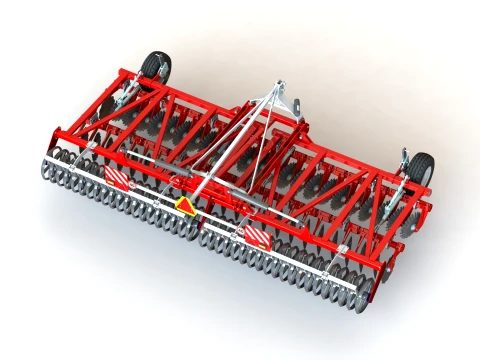 WG 0028-600MH - Disc Harrow 3D Model