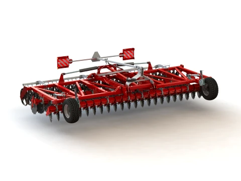 WG 0028-600MH - Disc Harrow 3D Model