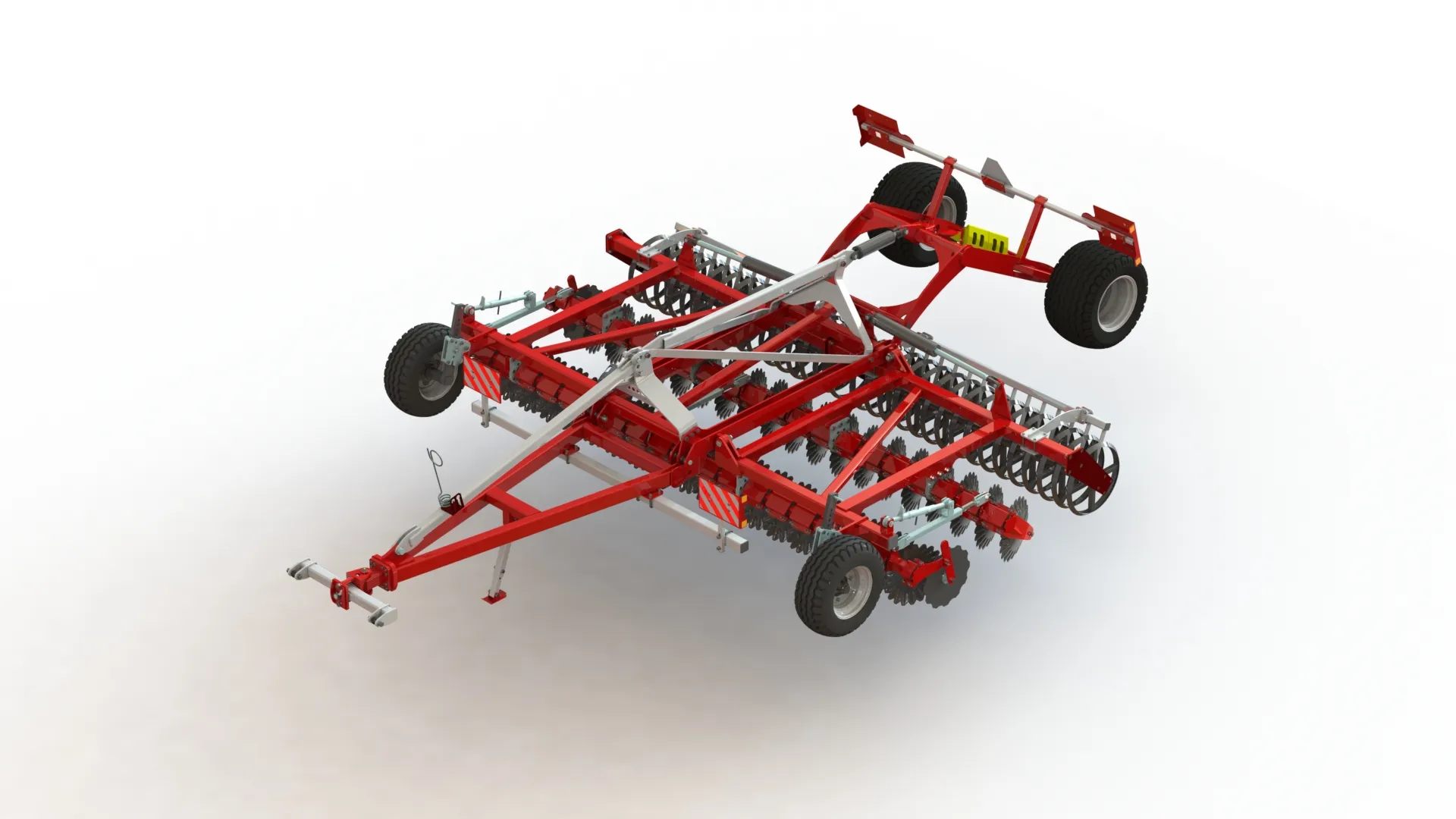 WG 0028-500SMH - Disc Harrow 3D Model .c4d .max .obj .3ds .fbx .stl .blend 