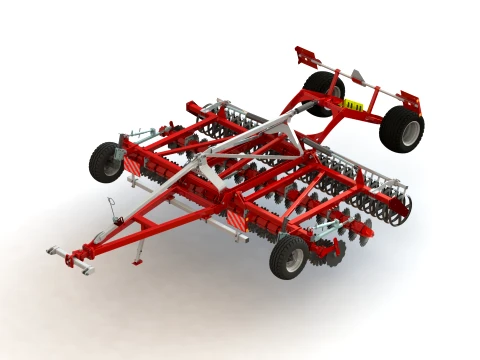 WG 0028-500SMH - Herse &agrave; disques Modèle 3D