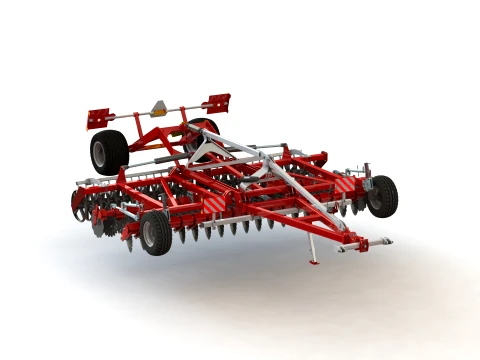 WG 0028-500SMH - Disc Harrow 3D Model