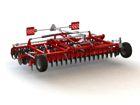 WG 0028-500MH - Disc Harrow 3D Model