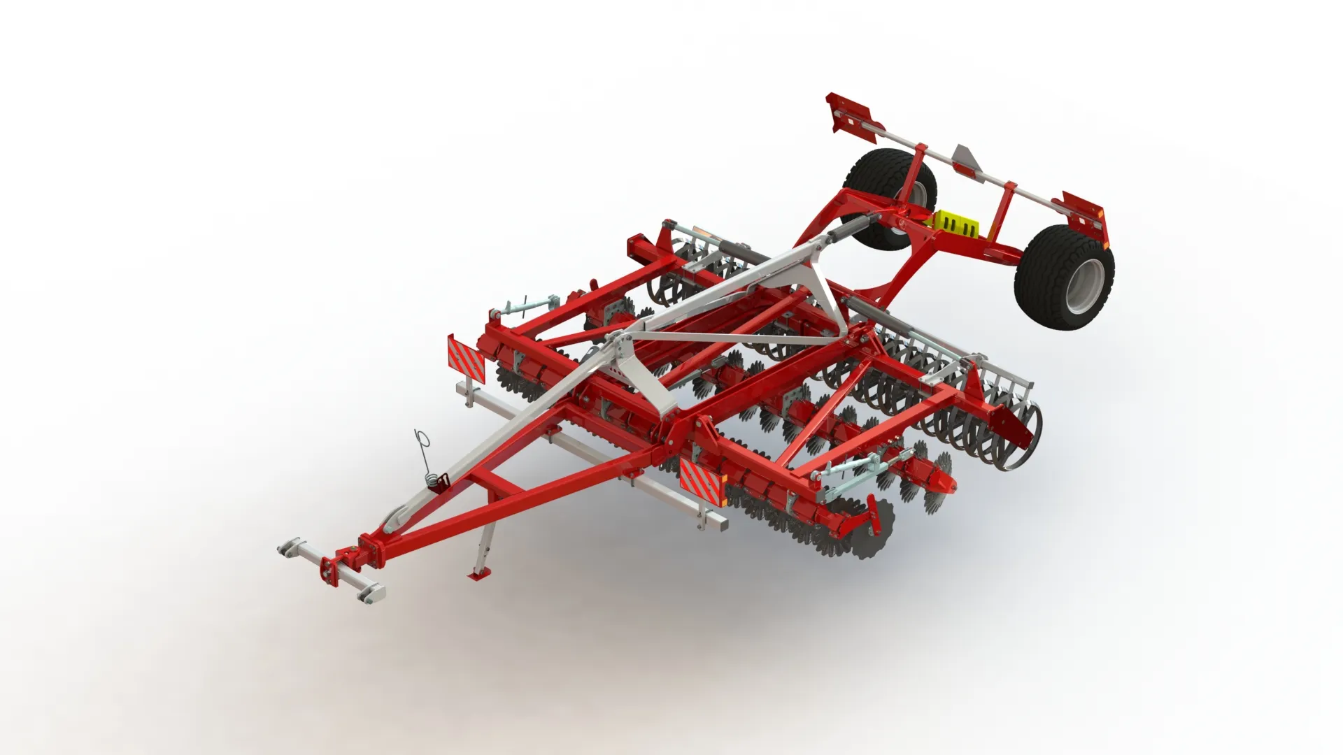 WG 0028-400SMH - Disc Harrow 3D Model .c4d .max .obj .3ds .fbx .stl .blend 