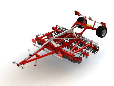 WG 0028-400SMH - Herse &agrave; disques Modèle 3D