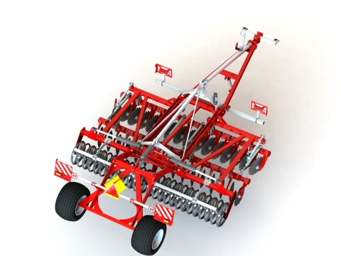 WG 0028-400SMH - Disc Harrow 3D Model