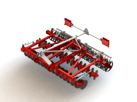 WG 0028-400MH - Herse &agrave; disques Modèle 3D