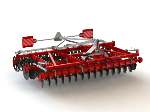WG 0028-400MHF - Disc Harrow 3D Model