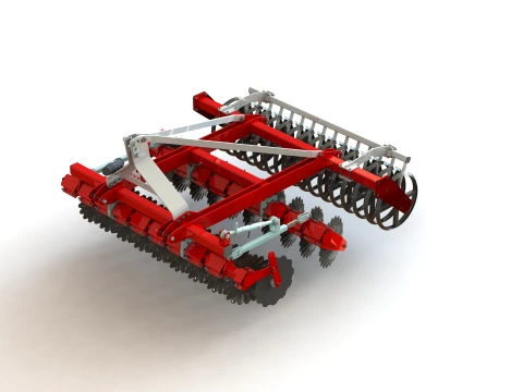 WG 0028-250MHF - Herse &agrave; disques Modèle 3D
