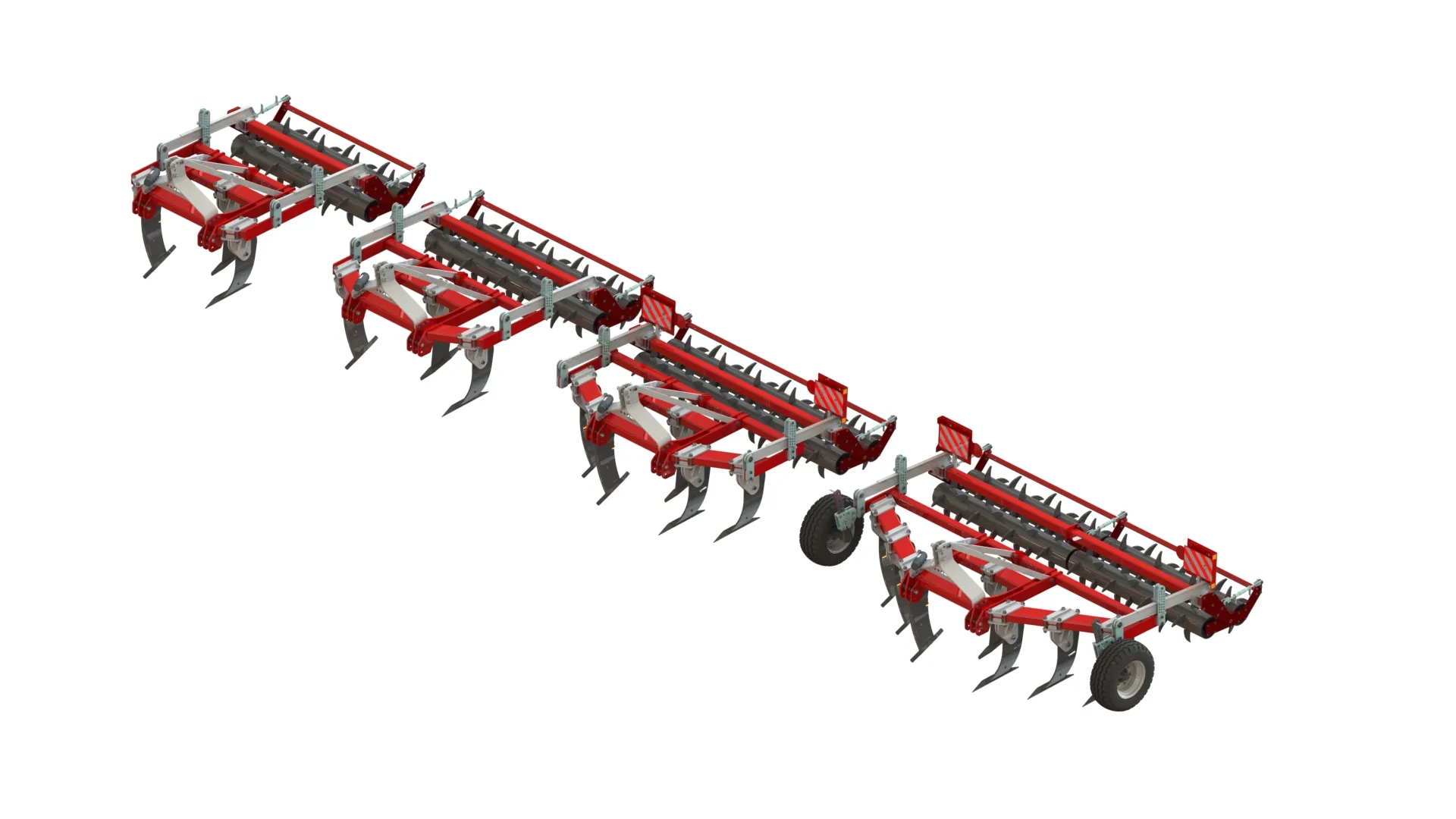 WG 0022 - Subsoiler 3D Model .c4d .max .obj .3ds .fbx .stl .blend 
