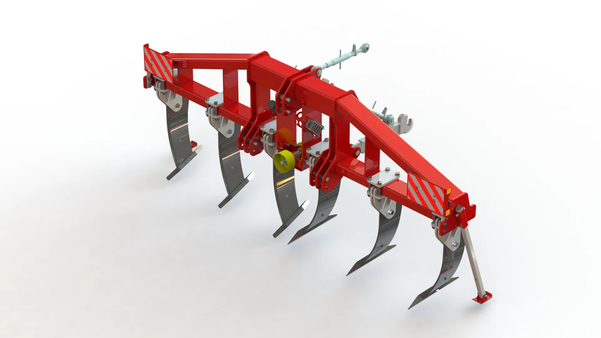 WG 0036-400 - Combination Subsoiler 3D Model .c4d .max .obj .3ds .fbx .stl .blend 