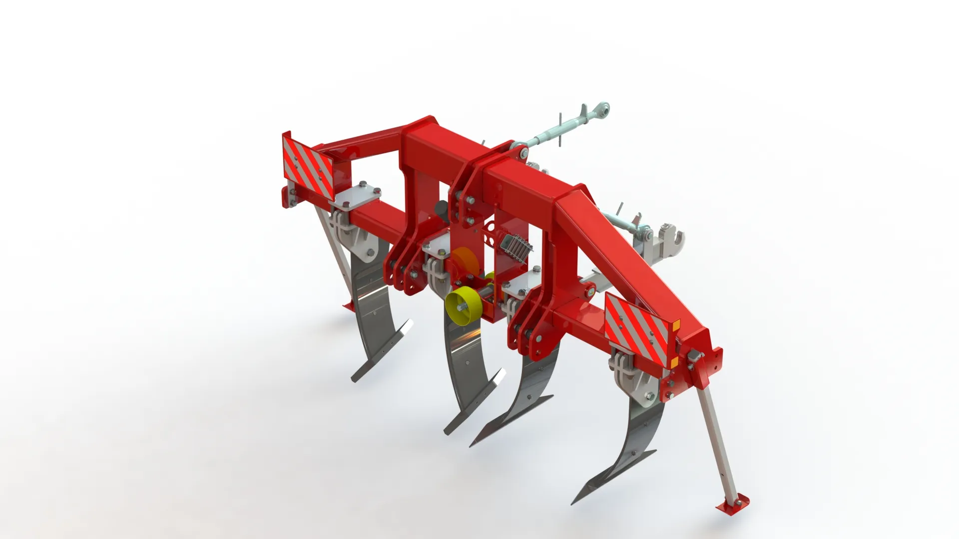 WG 0036-300 - Combination Subsoiler 3D Model .c4d .max .obj .3ds .fbx .stl .blend 