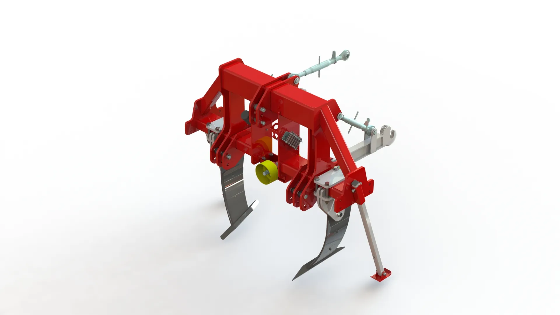 WG 0036-200 - Combination Subsoiler 3D Model .c4d .max .obj .3ds .fbx .stl .blend 