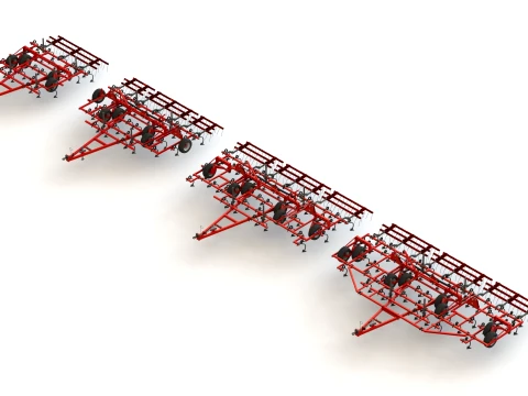 WG 0038 - Field cultivator 3Dモデル