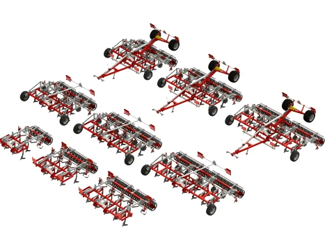 WG 0045 &ndash; Zweireihiger Mei&szlig;elgrubber 3D Modell
