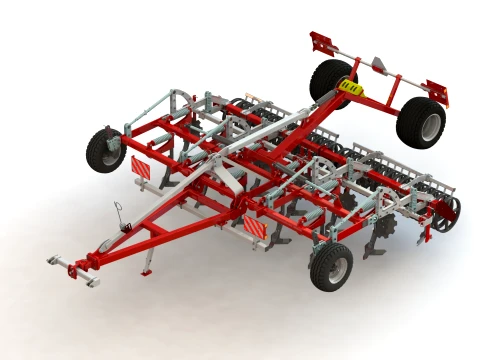 WG 0045-500SMH - Two-row chisel cultivator 3D Model