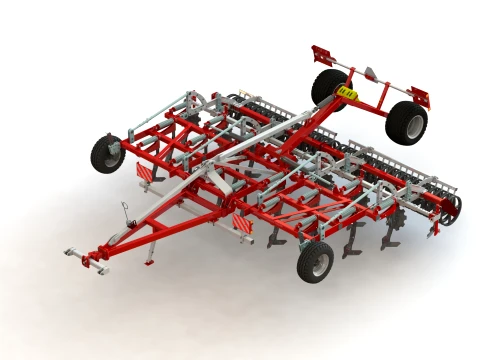 WG 0046-600SMH - Three-row chisel cultivator Modelo 3D