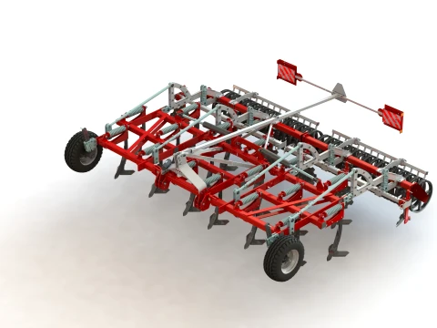 WG 0046-500MH - Three-row chisel cultivator Modelo 3D