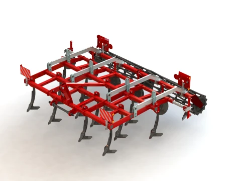WG 0043-400 - 3-row mounted chisel cultivator Modèle 3D