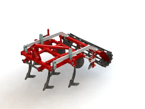 WG 0042-200 - 2-row mounted chisel cultivator Modello 3D