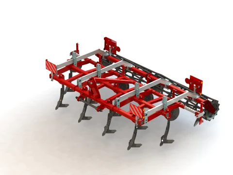 WG 0042-400 - 2-row mounted chisel cultivator Modello 3D