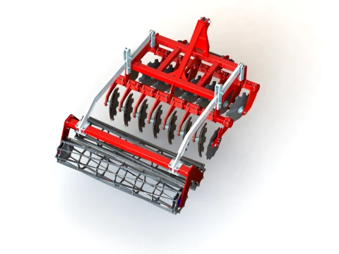 WG 0048 - Disc harrow 3D Model