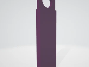 keychain with the inscription tokyo ghoul 3D Model