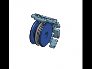tank treads Modello 3D