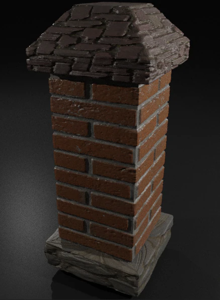 fence high poly free 3D Model .c4d .max .obj .3ds .fbx .stl .blend 