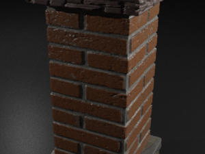 fence high poly free 3D 模型