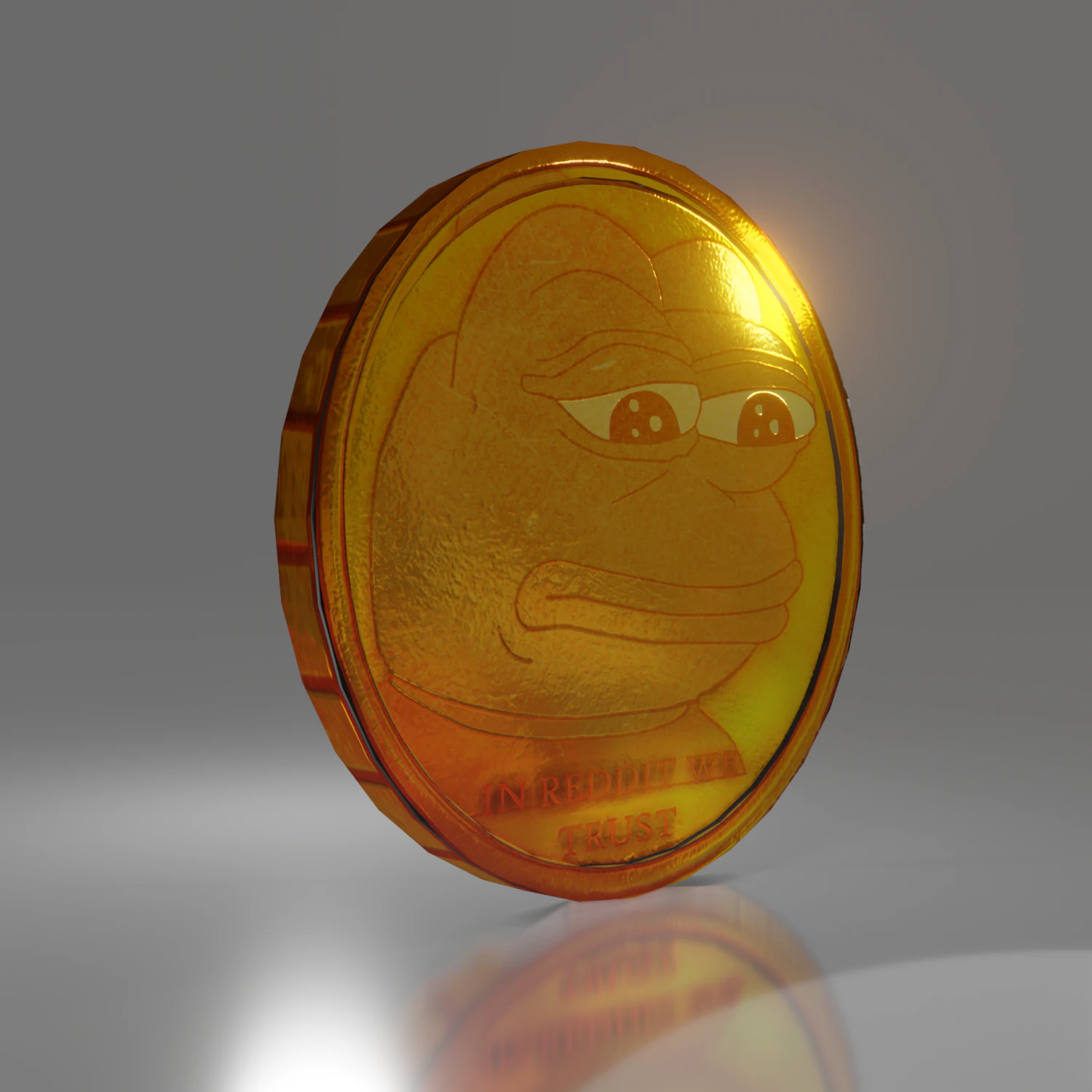 pepe moneda Modelo 3D .c4d .max .obj .3ds .fbx .stl .blend 