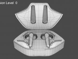 Wireless Bluetooth 3D Модель