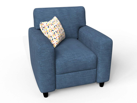 Fabric Sofa 3D Модель