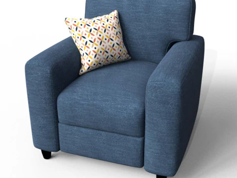 Fabric Sofa 3D Model