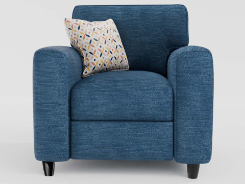 Fabric Sofa 3D Модель