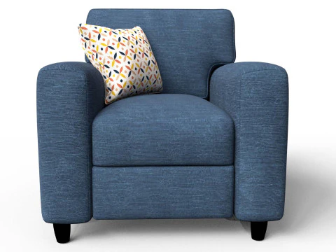 Fabric Sofa 3D Model