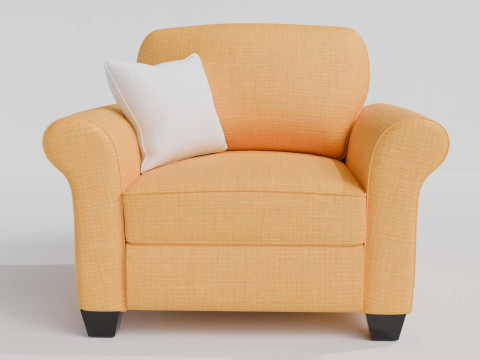 Fabric Sofa Collection 3D Model
