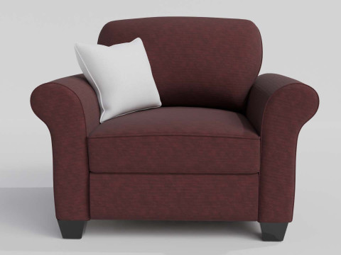 Fabric Sofa Collection 3D Model
