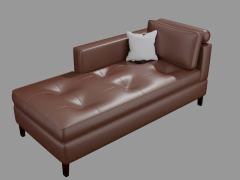 Fabric Sofa Collection 3D Model