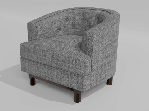 Fabric Sofa Collection 3D Model